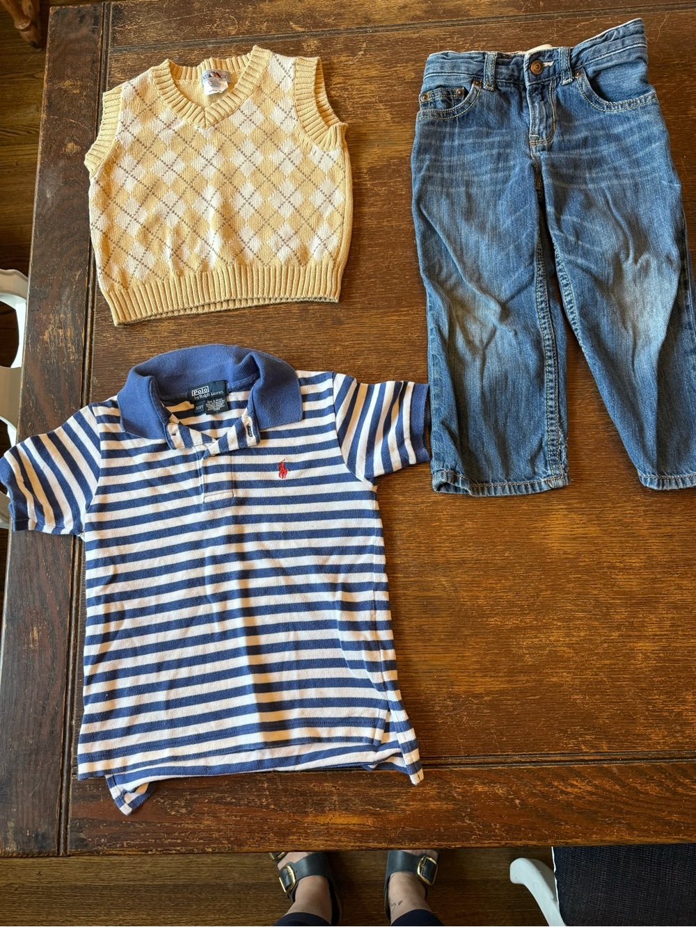 EUC 3 piece lot bundle Polo Ralph Lauren, Gap, and One Kid size 3/3T